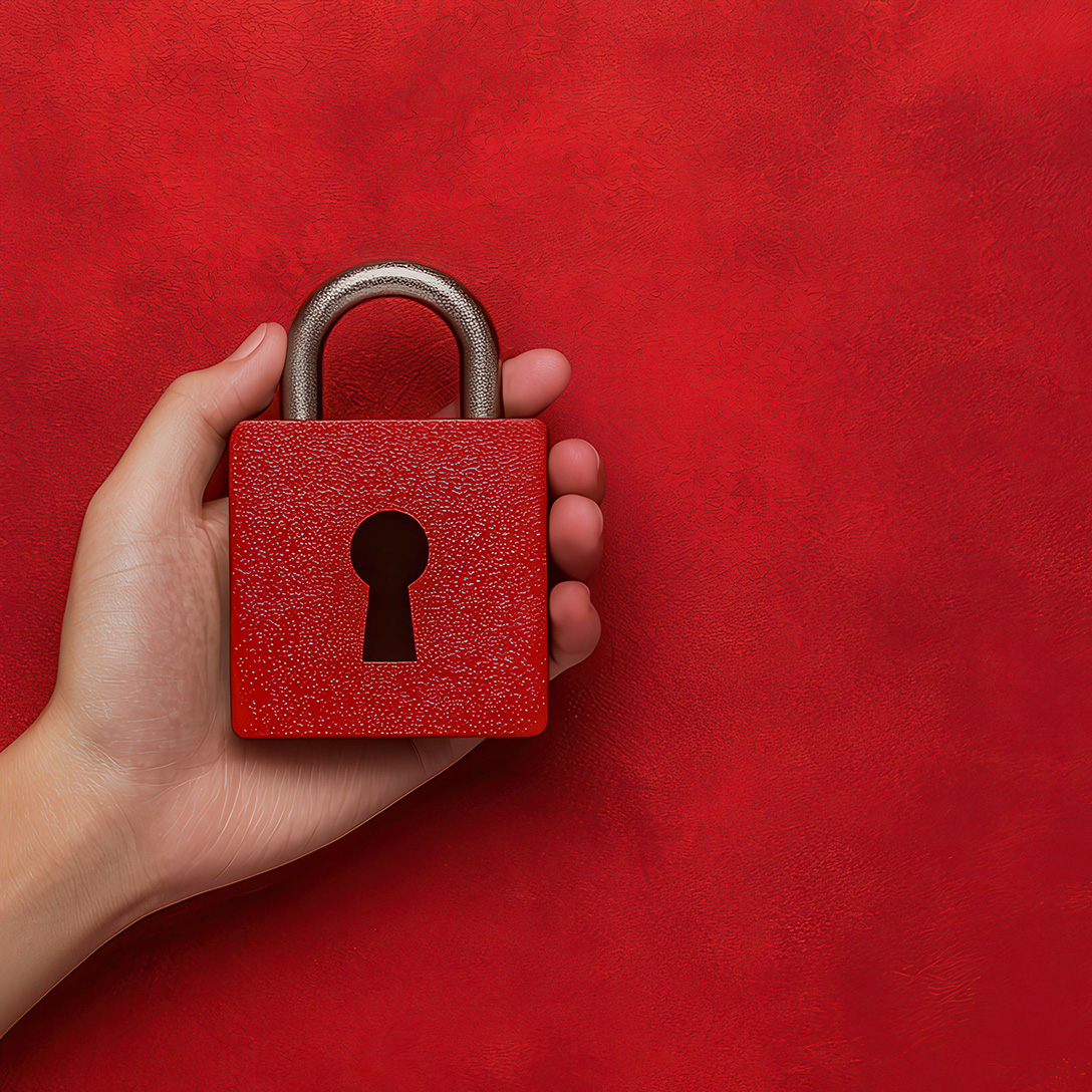 Red lock